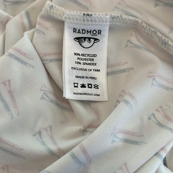 Radmor Taylor Recycled Mr. Tee - True Blue/Snow White Size S - Picture 7 of 7